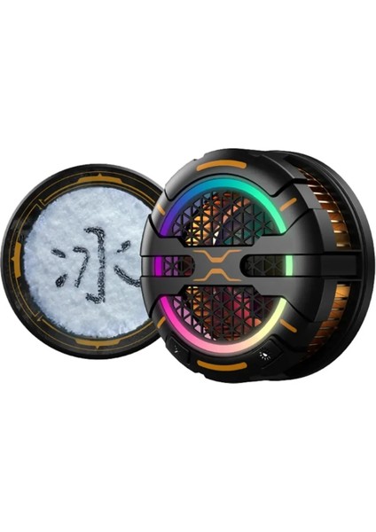 K15 Magsafe Destekli Güçlü Aluminyum Telefon Soğutucu Radyatör Kablolu Rgb Fan 3 Modlu Mıknatıslı ve Mandallı