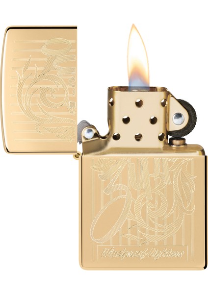 Çakmak 254B Zippo Windproof Lighter Design 46568-120466