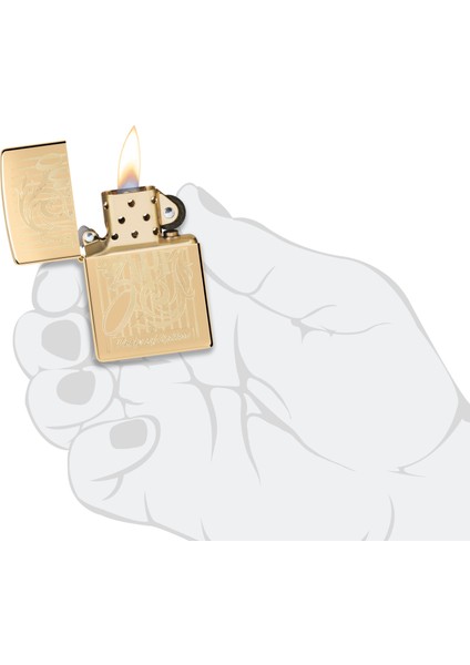 Çakmak 254B Zippo Windproof Lighter Design 46568-120466