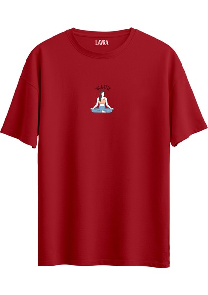 Breakout Yoga-Rtık Oversize Tshirt