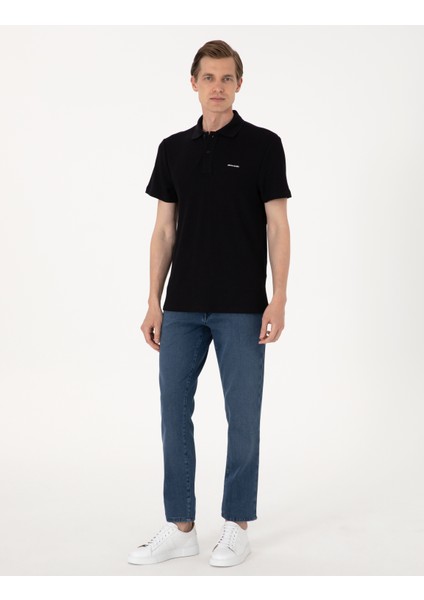 Erkek Mavi Straight Fit Jean Pantolon 50308903-VR036