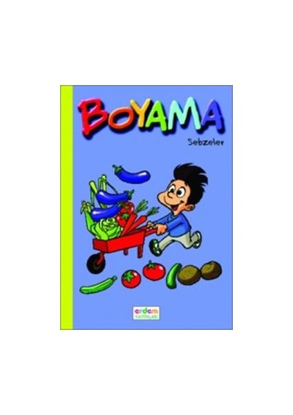 Boyama Kitabım -Sebzeler