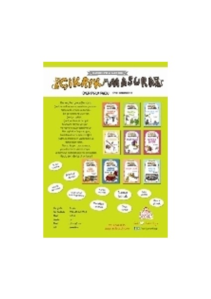 Çıkrık ve Masura - Hikayelerle Iman ve Ibadet Bilinci (10 Kitap Set)