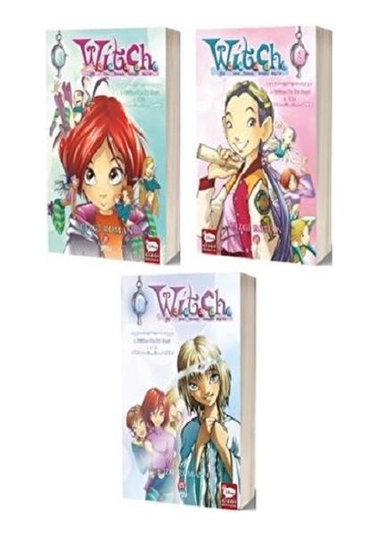Disney Manga W.i.t.c.h 1-2-3 I.bölüm Seti