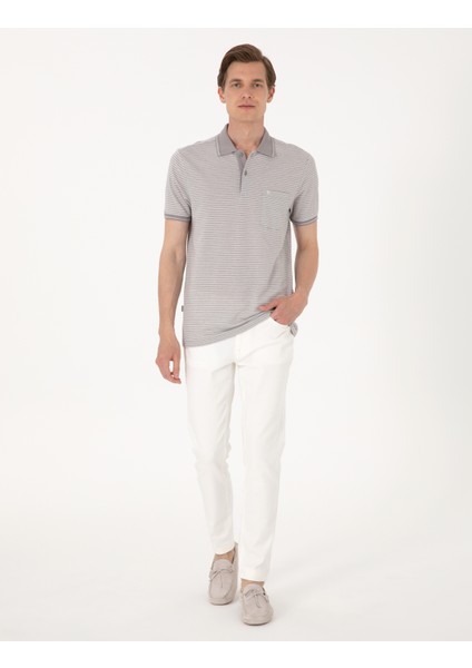 Erkek Gri Regular Fit Tişört 50307848-VR024 fırsatları