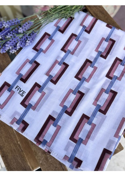 Desenli Cotton Pamuk Şal