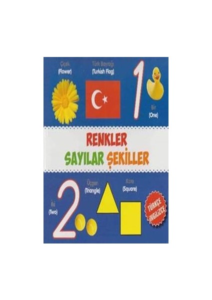 Renkler - Sayılar - Şekiller / Türkçe-Ingilizce