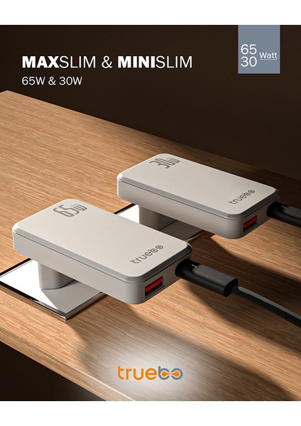 Maxslim 65W GaN Şarj Aleti