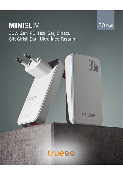 Maxslim 65W GaN Şarj Aleti