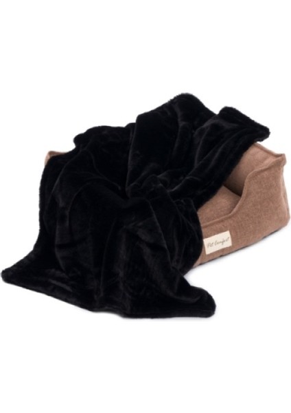 Lodix Siyah Kedi ve Köpek Battaniyesi S 70x50cm fırsatları