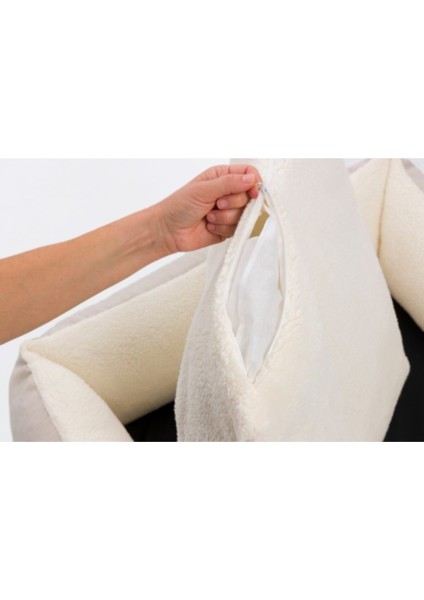 Echo Ekru-Ekru Kedi ve Köpek Yatağı S 60x50cm fırsatları