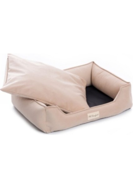 Delta Ekru Kedi ve Köpek Yatağı S 75x60cm fiyatları