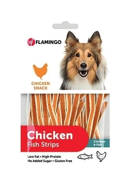 Flamingo Tavuk ve Balıklı Köpek Ödül Maması 85 gr