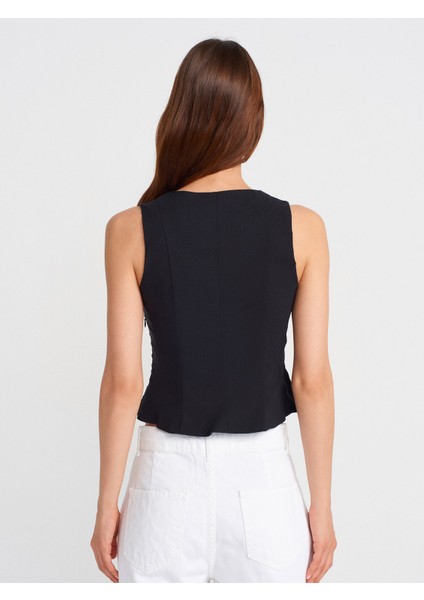 50860 Peplum Korse Top-Siyah fiyatları