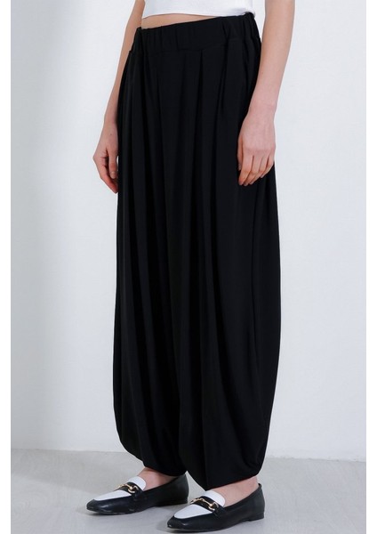 Siyah Şalvar Pantolon 6659 modelleri