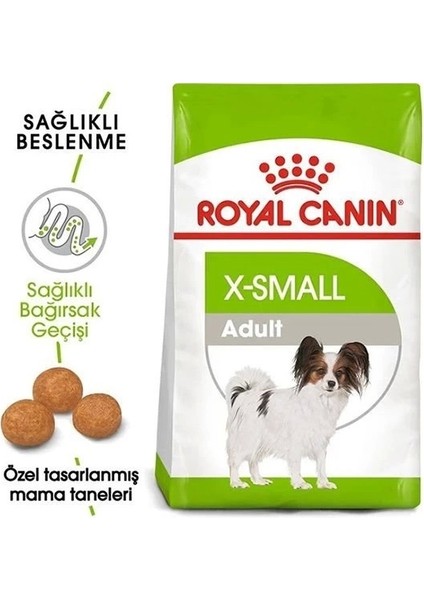 Royal Canin Xsmall Adult Yetişkin Köpek Maması 1.5 kg modelleri