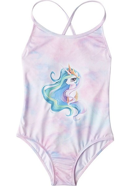 Curly Kız Çocuk Mayo