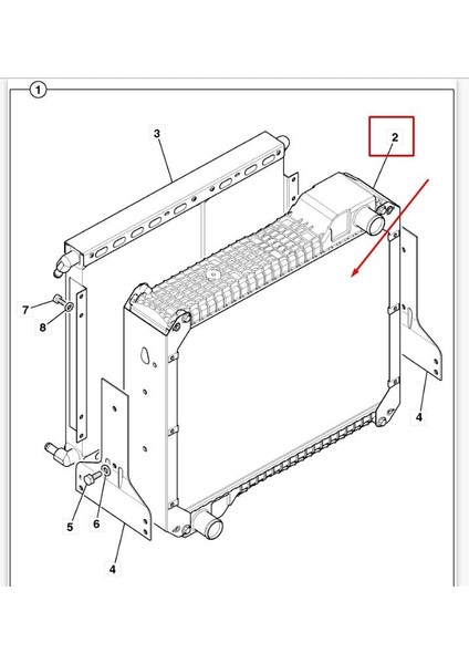 30/926051/Y - Su Radyatörü ( Aliminyum ) - Jcb 4cx - fiyatları