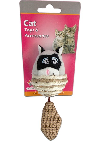 Rakun Kedi Oyuncağı 6x5 cm