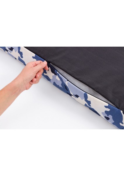 Lima Mavi Kamuflaj Köpek Yatağı S 70x40cm fırsatları