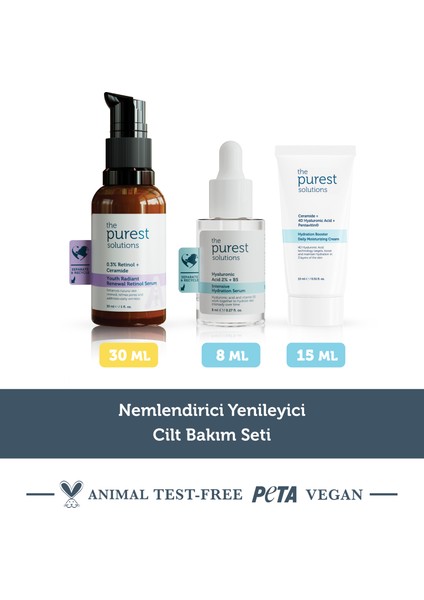 Nemlendirici Yenileyici Cilt Bakım Seti