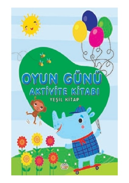 Oyun Günü Aktivite Kitabı Yeşil Kitap