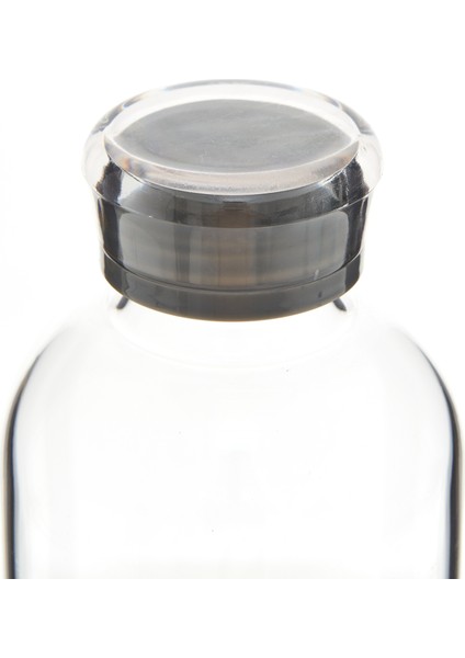 H2O Borosilikat Cam Matara - Gri - 1000 ml