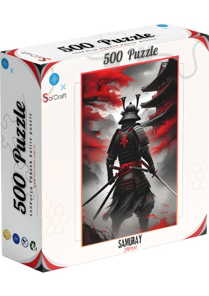 500 Parça Puzzle Samuray Japon