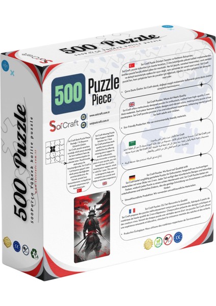 500 Parça Puzzle Samuray Japon