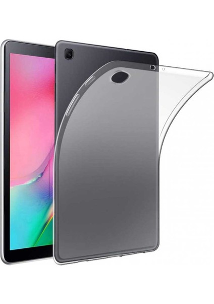 Samsung Galaxy Tab A Sm T290 8 Inç Uyumlu Şeffaf Silikon Tablet Kılıfı
