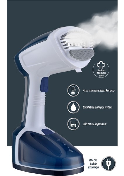 SİNBO SSI-6626 Buharlı Kırışık Giderici 1500 W 350 Ml