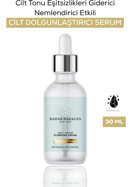 Kalıntı Bırakmayan Özel Doku Hacim Veren Kaş Sabitleyici&şekillendirici Wax 50ML + Bahar Babacan Ton Eşitleyici Onarım&nemlendirici Complex Peptides Anti-Aging Plumping Serum 30ML Set