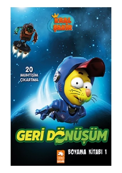 Kral Şakir Geridönüşüm Boyama Kitabı 1