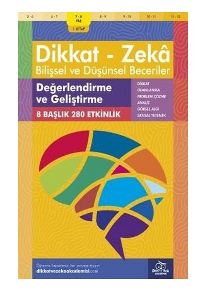 7-8 Yaş Dikkat - Zeka Bilişsel ve Düşünsel Beceriler