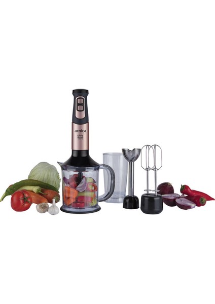 GH21593 Diva Trend Mikser Blender Seti - Rose - 1200 Watt