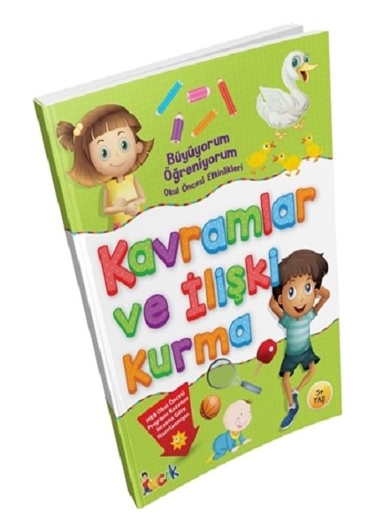 Büyüyorum Öğreniyorum Okul Öncesi Etkinlikleri Kavramlar ve Ilişki Kurma