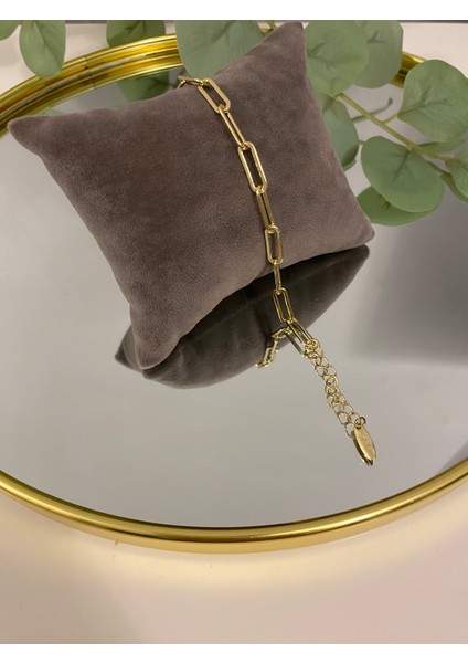 Xuping Xp 14K Altın Renk Kaplama Hediyelik Suya Dayanıklı Kadın Bileklik 17 cm 19 cm Ayarlanabilir
