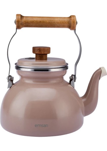 Royal Emaye Demlik - Vizon - 2400 ml