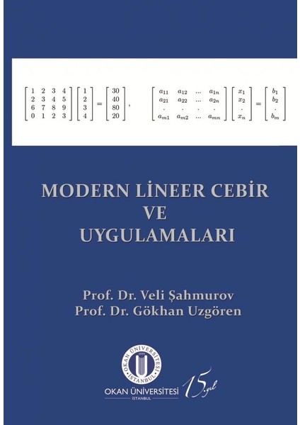 Modern Lineer Cebir ve Uygulamaları