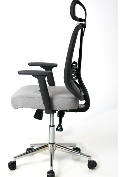 // Comfort Plus Dark Grey Ofis Koltuğu Makam Koltuğu Çalışma Koltuğu