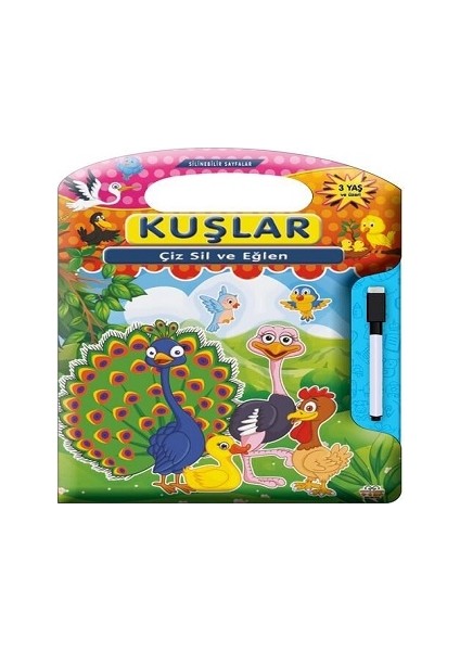 Çiz Sil Eğlen Kuşlar