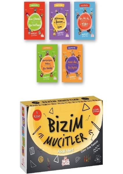 Bizim Mucitler (5 Kitap)