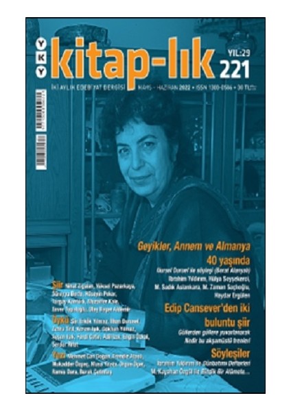 Kitap-Lık 221 - Mayıs – Haziran 2022