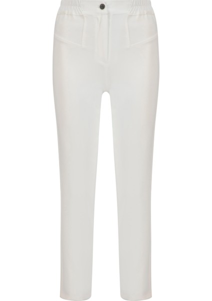 Cigarette Pantolon 25YH2029 Ekru