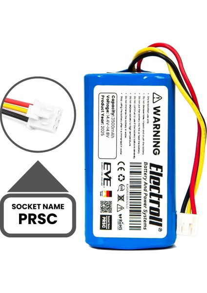 Homend Alex Laser 1282H Uyumlu Batarya (Maksimum Kapasite) 3500MAH Pil Robot Süpürge Bataryası indirimleri