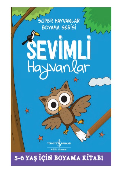 Sevimli Hayvanlar - Süper Hayvanlar Boyama Serisi