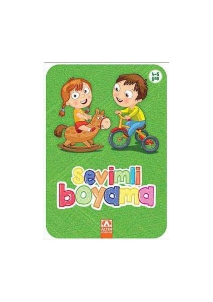 Sevimli Boyama (Yeşil)