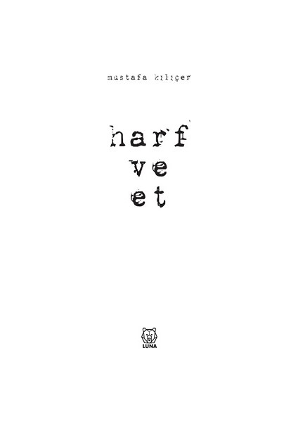 Harf ve Et