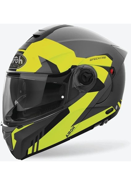Aıroh Specktre Clever Yellow Matt Kask