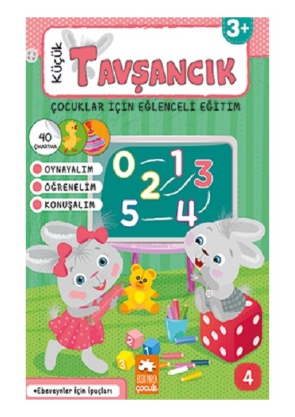 Küçük Tavşancık - Çocuklar Için Eğlenceli Eğitim No:4